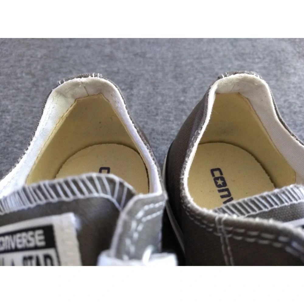 Converse Chuck Taylor All Star Sneakers Low Top Drk Gray Lace Up Unisex M-8/W-10 - Picture 13 of 16